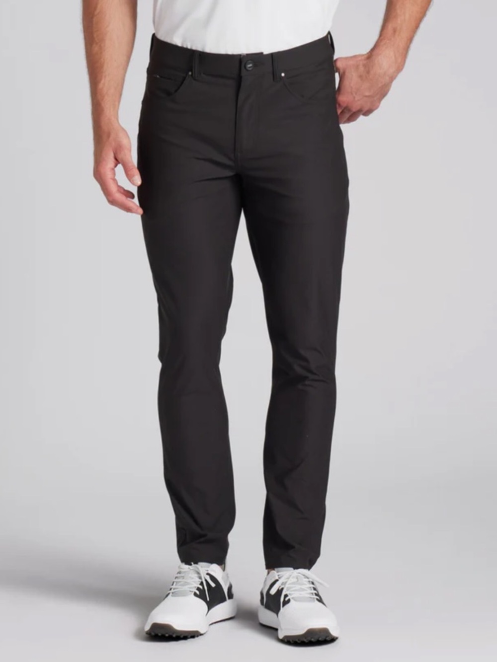 Puma Men's 101 5 Pocket Black Golf Pants Size 38x32